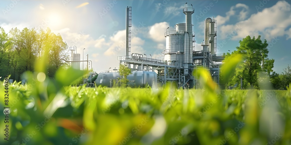 Innovative advancements in biofuel production demonstrate ongoing progress in the renewable energy sector. Concept Renewable Energy, Biofuel Production, Advancements, Innovation