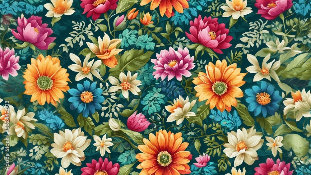 Elegant floral pattern Elegant floral pattern