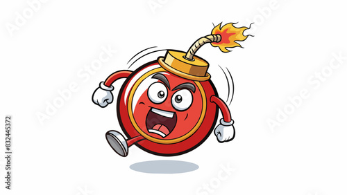 A ticking time bomb Stress can feel like a ticking time bomb with unresolved emotions building up until they eventually explode. The longer it ticks. Cartoon Vector.