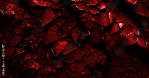 Abstract dark dragon skin close up texture photo