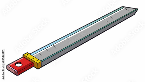 Often spotted in kitchens this object is a long and thin metallic tool with tiny sharp edges. It is used for ting slicing and peeling fruits and. Cartoon Vector.
