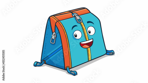 The zipper on my bag keeps getting stuck halfway making it difficult to open and close. Its frustrating and timeconsuming when I need to access my. Cartoon Vector. photo