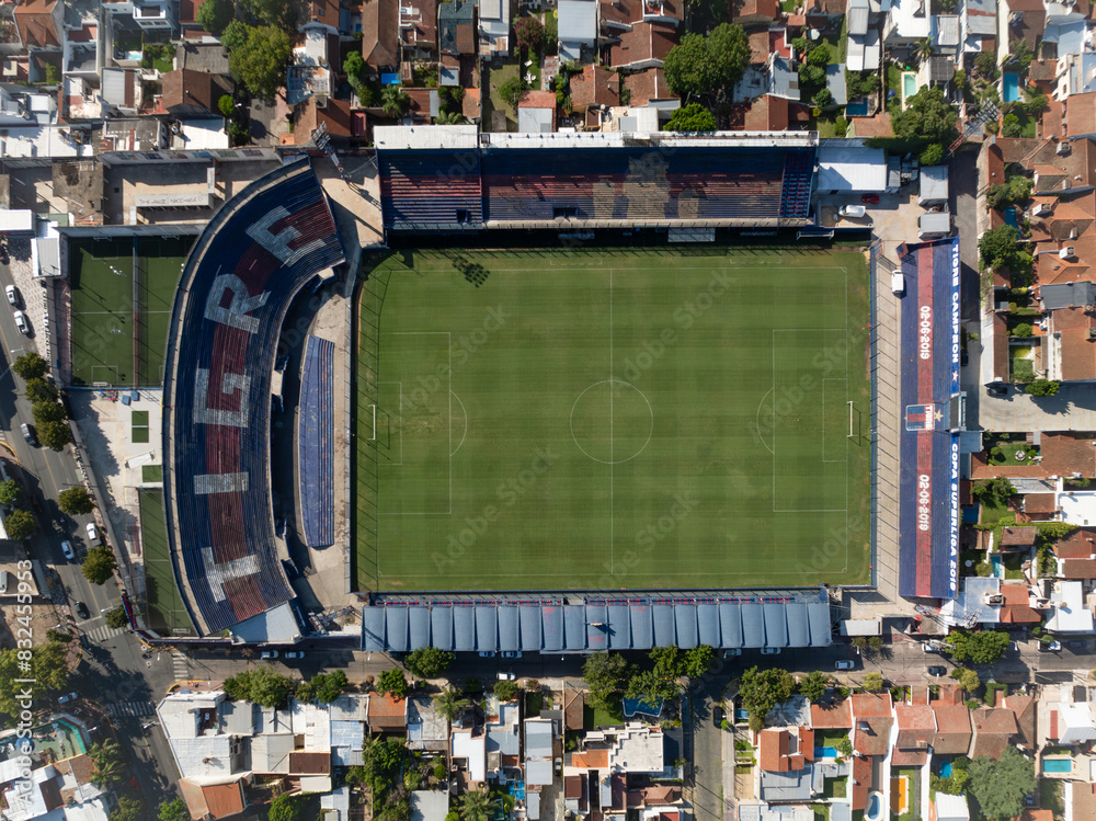 Buenos Aires, Argentina, February 6, 2023: Football stadium Estadio
