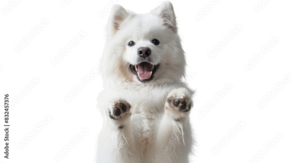 Happy samoyed Happy samoyed