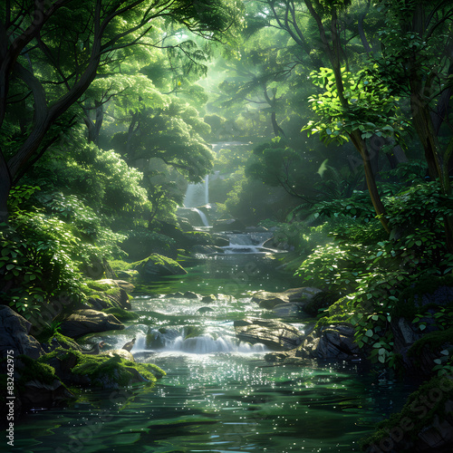 stream in the forest © fat.jabuka
