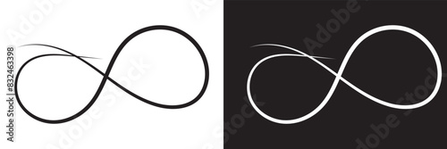 hand drawn infinity symbol