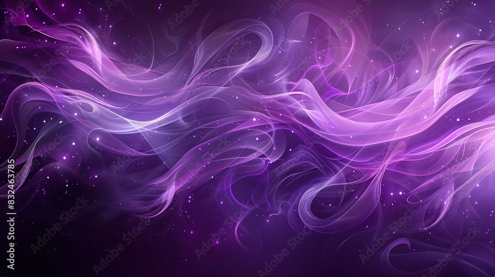 purple background featuring an abstract galaxy with stars purple background featuring an abstract galaxy with stars