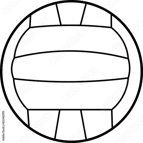 Gaelic football vector outline illustration