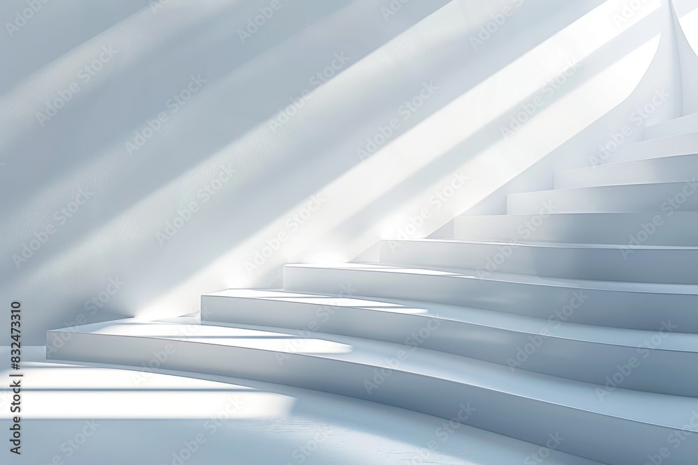 Obraz premium Minimalistic Advertising Background for Professional Presentations