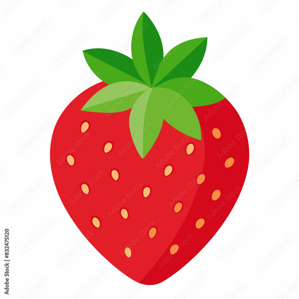 vector illustration of strawberry vector illustration of strawberry