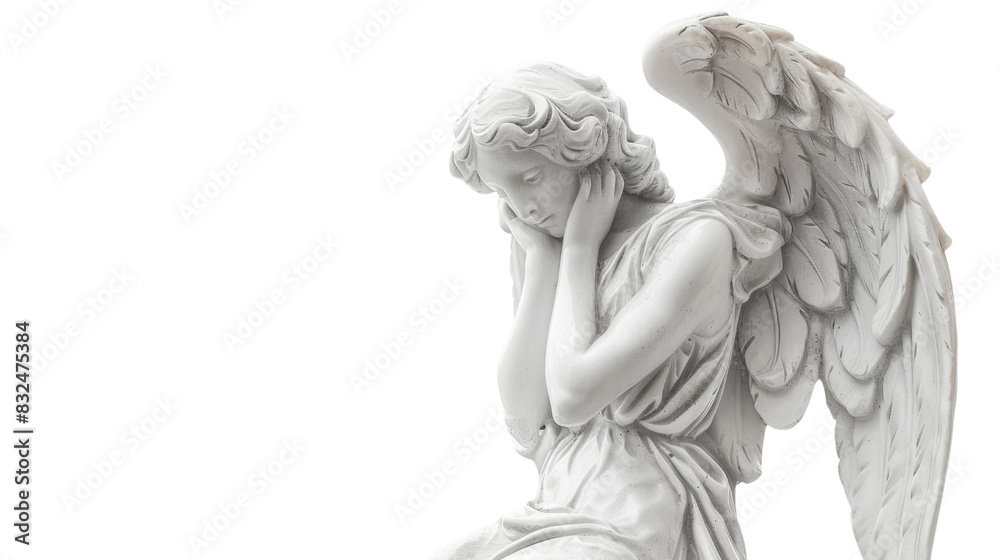 Fototapeta premium Greek sculpture angel statue