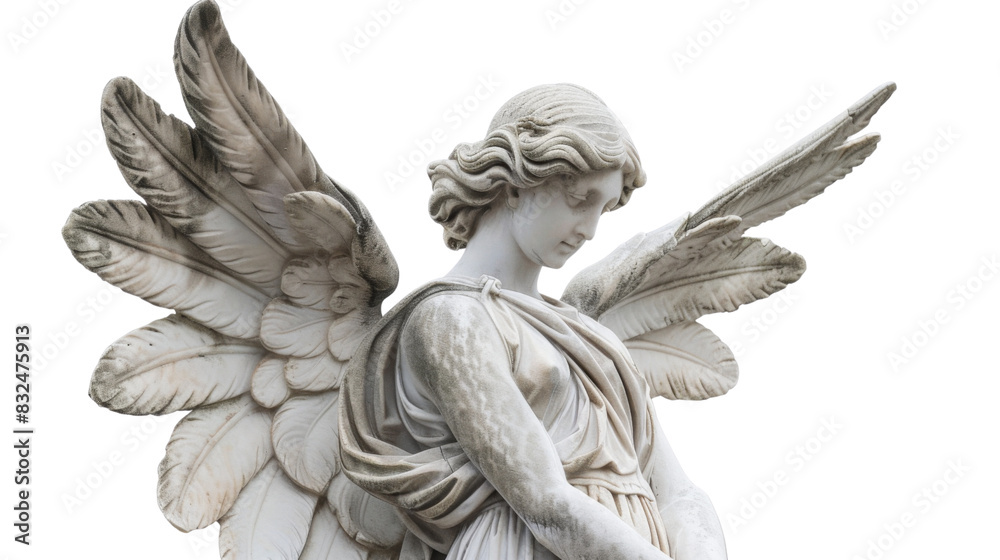 Fototapeta premium Greek sculpture angel statue