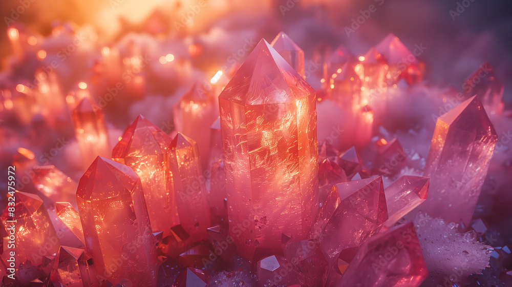 Pink Diamonds (Crystals) Background Wallpaper Pink Diamonds (Crystals) Background Wallpaper