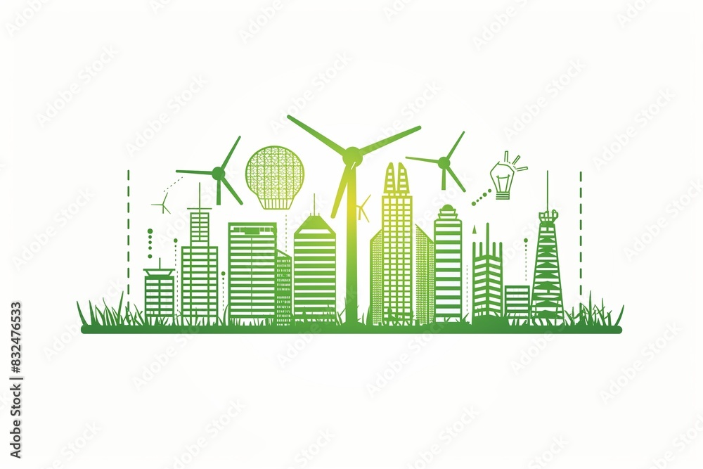 Clean technology icon for business communication tools, isolated on white background Clean technology icon for business communication tools, isolated on white background