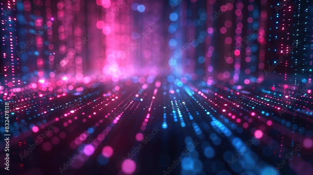 tech background with holographic elements and data streams tech background with holographic elements and data streams