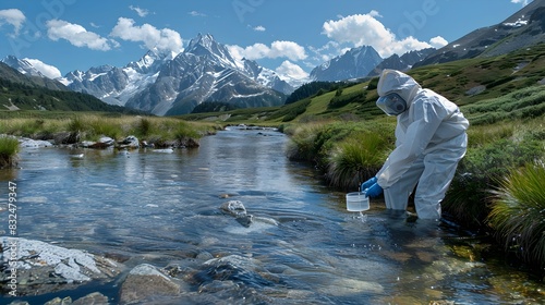 Hazmat Clad Researcher Exam...