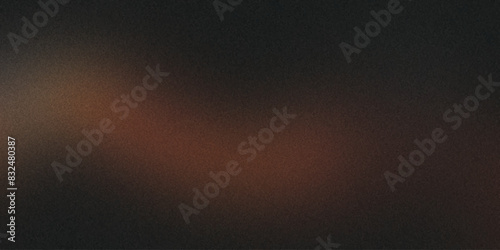 black orange grey bokeh , a normal simple grainy noise grungy empty space or spray texture , a rough abstract retro vibe shine bright light and glow background template color gradient