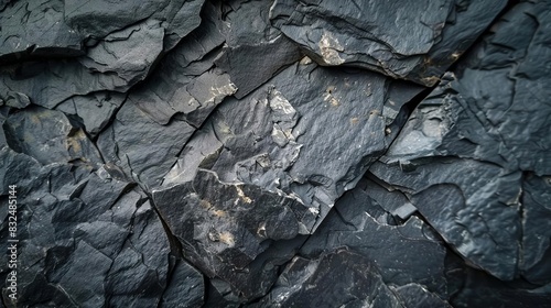 dark grey slate stone texture background rough mineral surface closeup