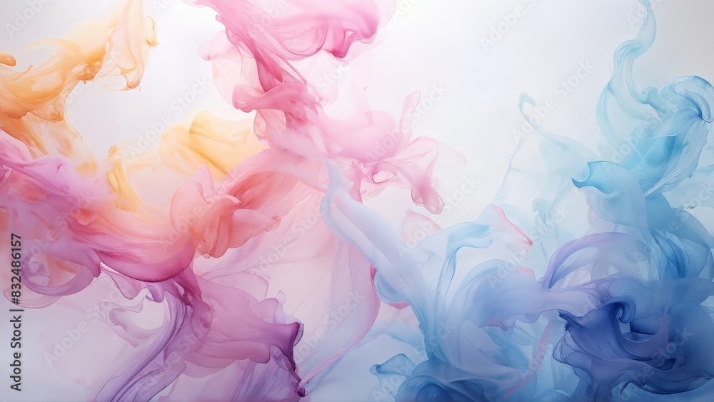 Obraz premium abstract watercolor background, generative ai
