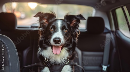 The dog in the car © YullaHola