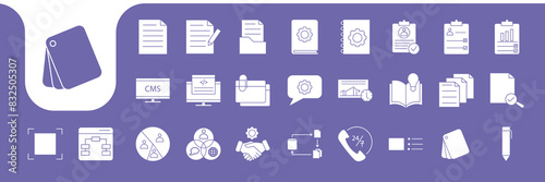writer flat modern icon vector designs