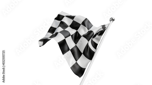Obraz w ramie Finish flag 