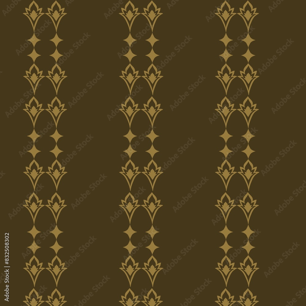 Vector abstract geometric floral seamless pattern. Subtle dark blue background. Simple minimal oriental ornament. Elegant texture with small diamond shapes, stars, rhombuses, grid. Repeat geo design