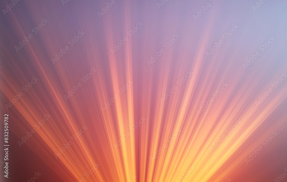 Obraz premium Warm orange spread blur abstract background