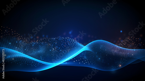 Abstract technology lines
