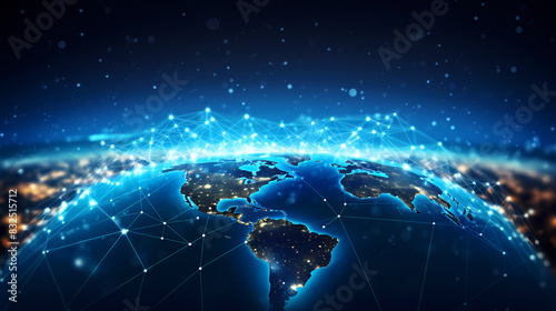 Digital illustration of the Earth