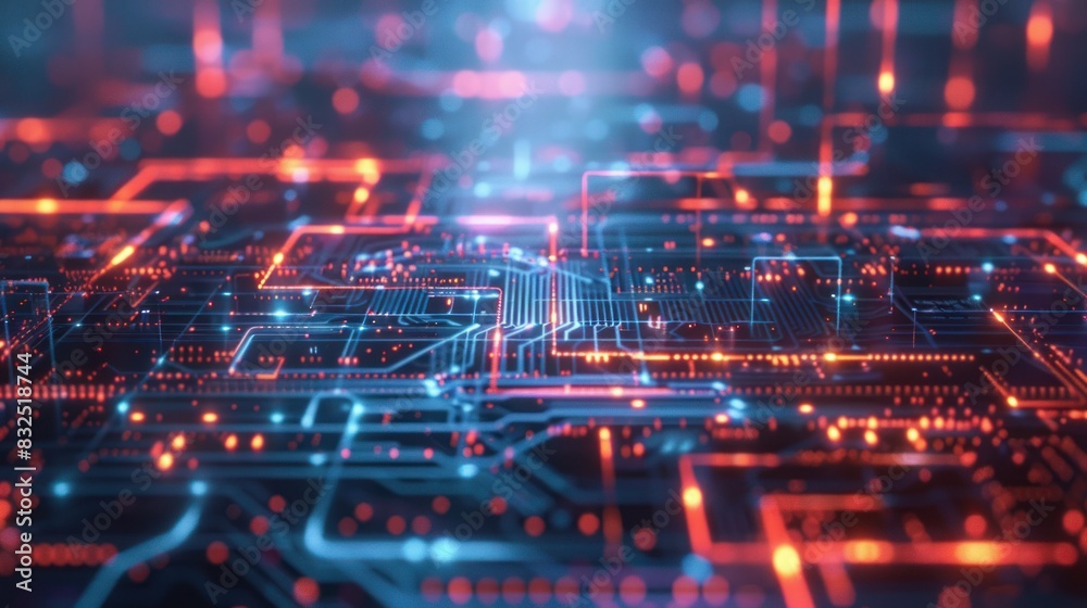 Obraz premium digital background