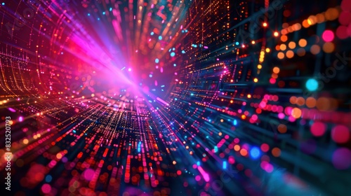 Wallpaper Mural dynamic digital background Torontodigital.ca