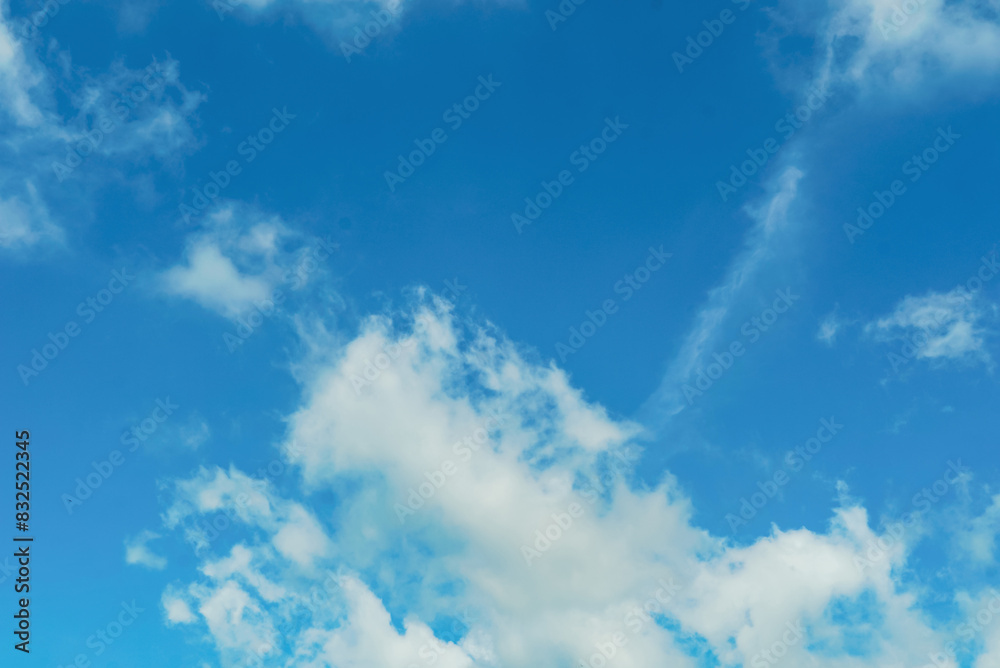 Cloudscape, Blue sky and white clouds, clear blue sky background, clouds with background. White cloud on blue sky, soft clouds Cloudscape, Blue sky and white clouds, clear blue sky background, clouds with background. White cloud on blue sky, soft clouds