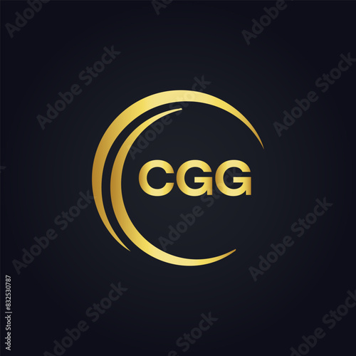 CGG logo. C G G design. White CGG letter. CGG, C G G letter logo design. C G G letter logo design in FIVE, FOUR, THREE, style. letter logo set in one artboard. C G G letter logo vector design. photo