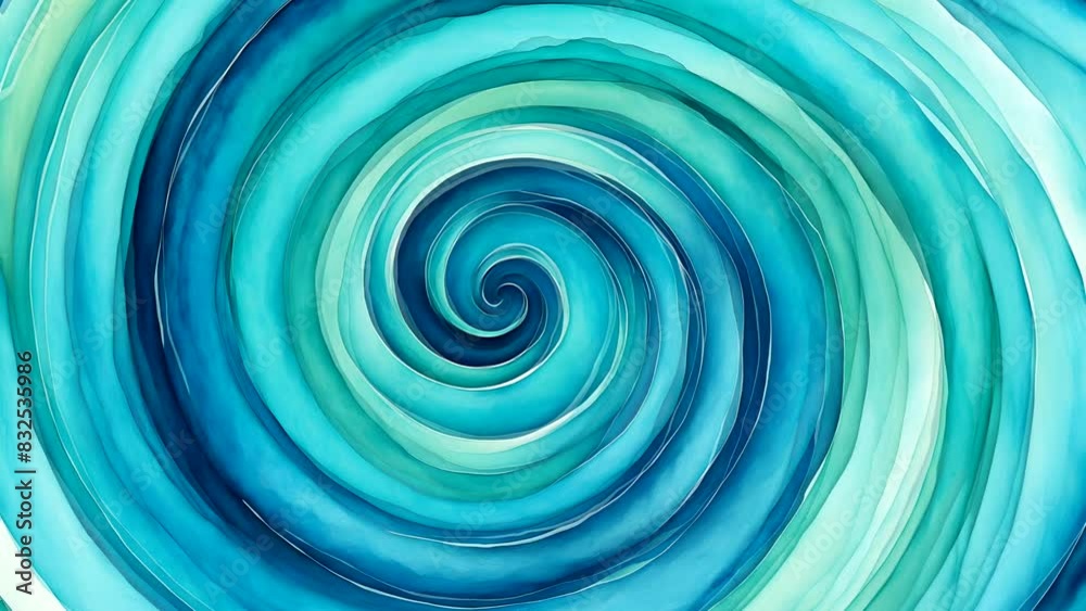 A blue and green swirl with a blue center. The swirl is very large and has a lot of detail A blue and green swirl with a blue center. The swirl is very large and has a lot of detail
