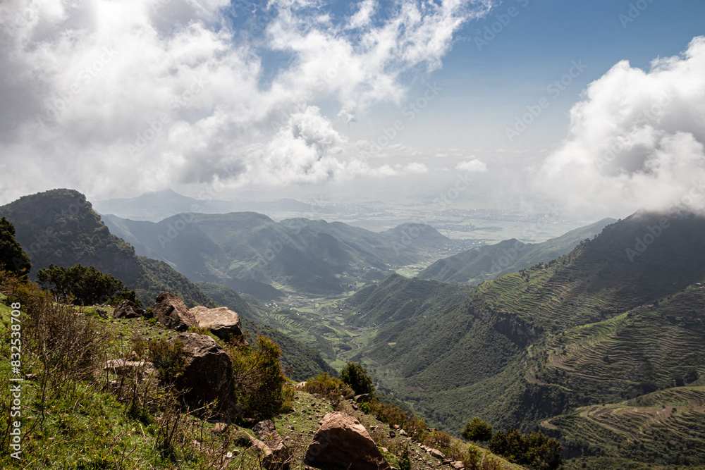Amba Alaji in Ethiopia boasts a stunning landscape with majestic mountains, dramatic cliffs, and lush greenery, offering breathtaking vistas and a serene escape into nature's raw beauty. Amba Alaji in Ethiopia boasts a stunning landscape with majestic mountains, dramatic cliffs, and lush greenery, offering breathtaking vistas and a serene escape into nature's raw beauty.