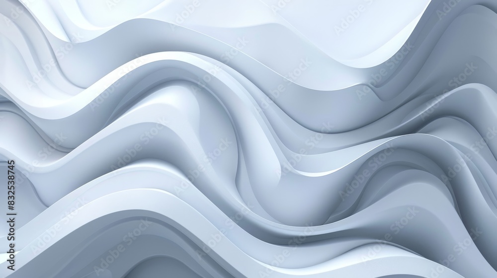 abstract 3d wave design in grayscale. abstract 3d wave design in grayscale.