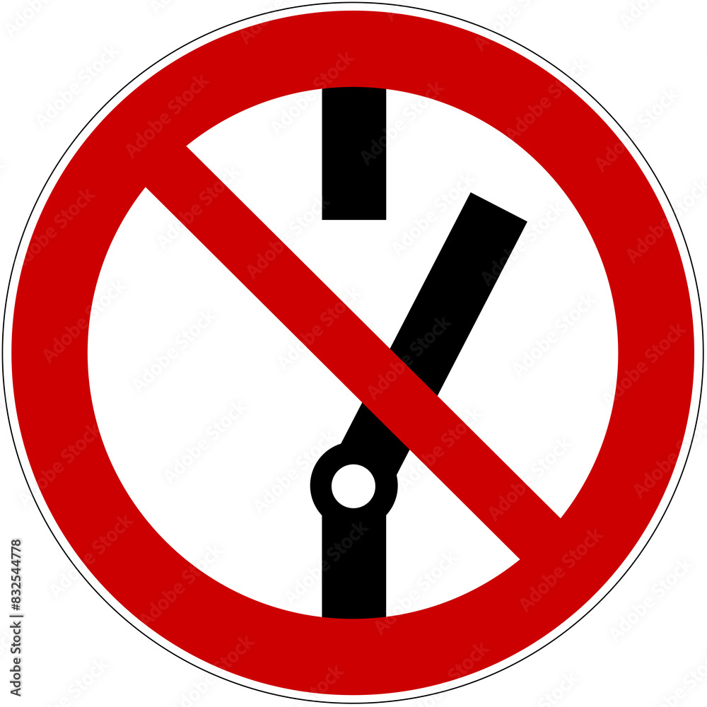 din 4844 sign, prohibition signs, international symbol, standard