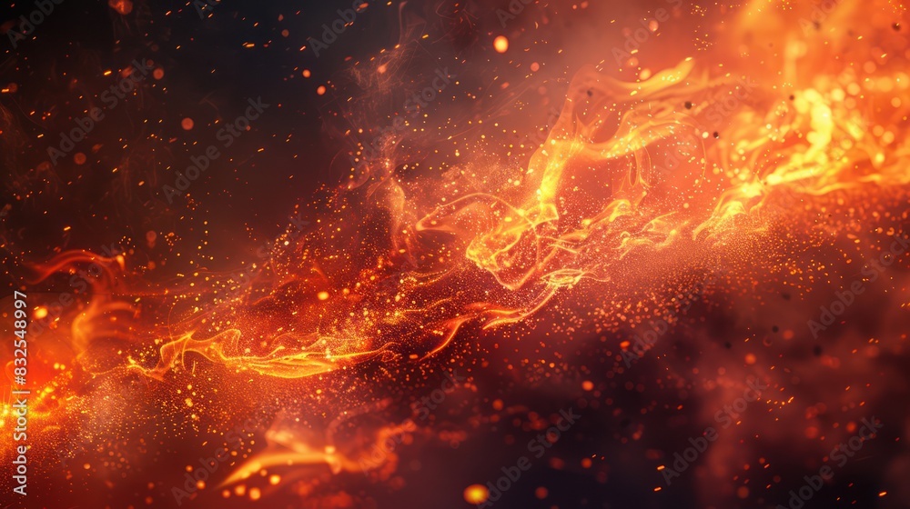 custom made wallpaper toronto digitalRealistic fire background