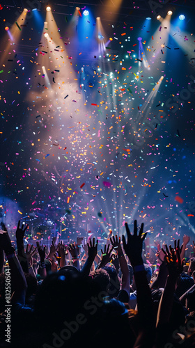 Crowd of people at concert
