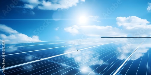 Absorbing Sunlight for Renewable Energy: Amorphous Silicon Solar Cells in Power Plants. Concept Solar Energy, Renewable Energy, Amorphous Silicon, Solar Cells, Power Plants