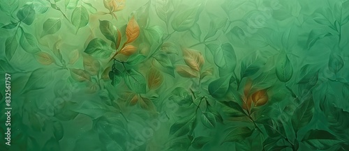 Green Leaves Pattern