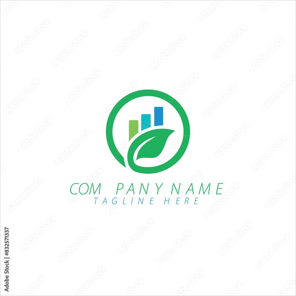 accounting stock chart analysis. In modern template vector accounting stock chart analysis. In modern template vector