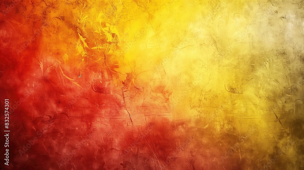 Vibrant Sunset Gradient: Red, Orange, and Yellow Background