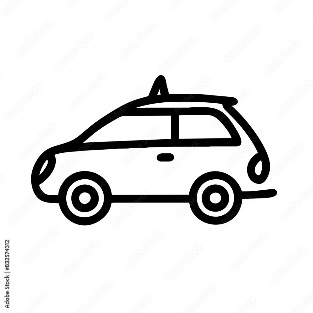 Outline Car Icon	