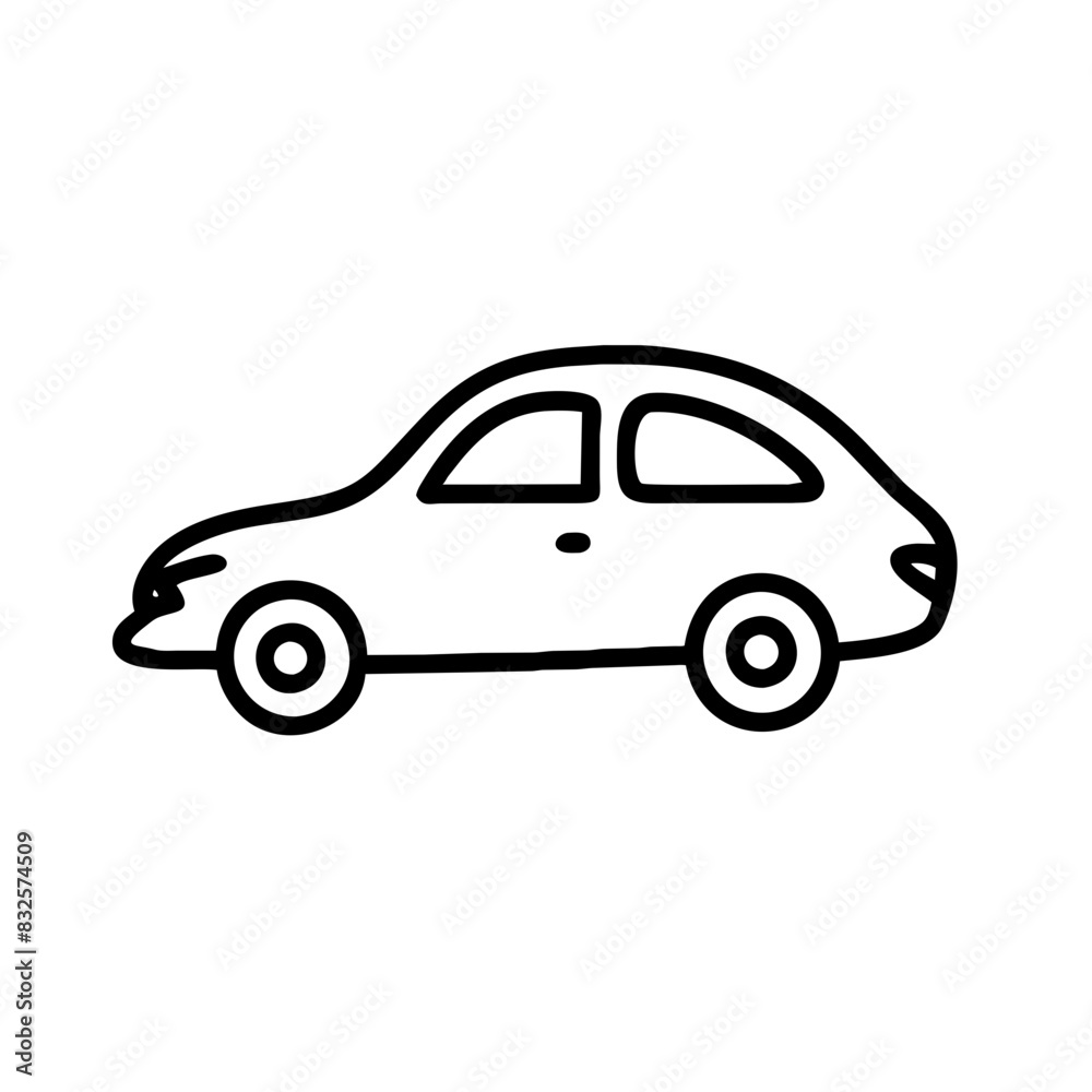 Outline Car Icon Outline Car Icon