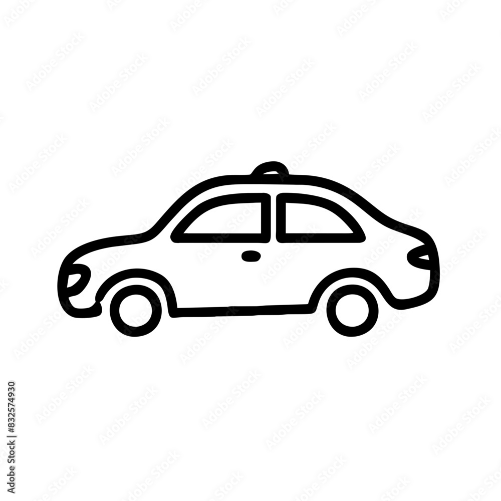 Outline Car Icon Outline Car Icon