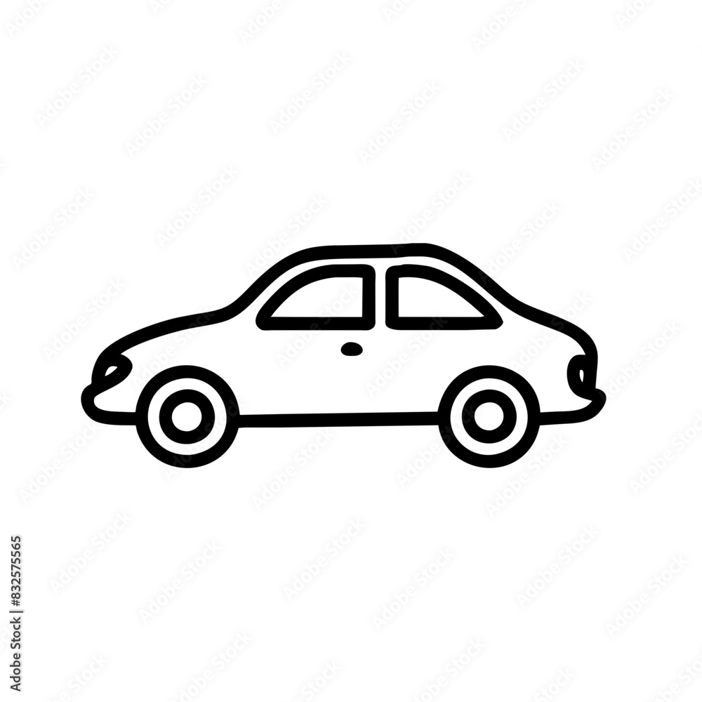 Outline Car Icon	