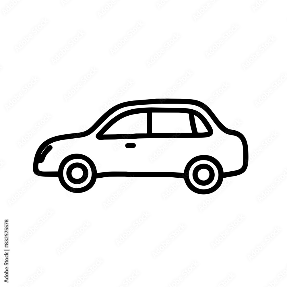 Outline Car Icon	