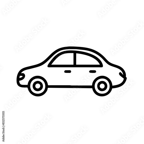 Outline Car Icon 